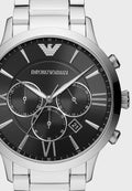 Buy Emporio Armani Men's Chronograph Stainless Steel Black Dial 44mm Watch AR11208 in Pakistan