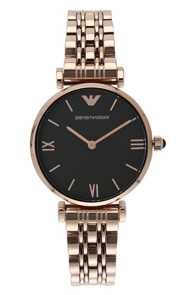 Buy Emporio Armani Women's Analog Stainless Steel Black Dial 32mm Watch AR11145 in Pakistan