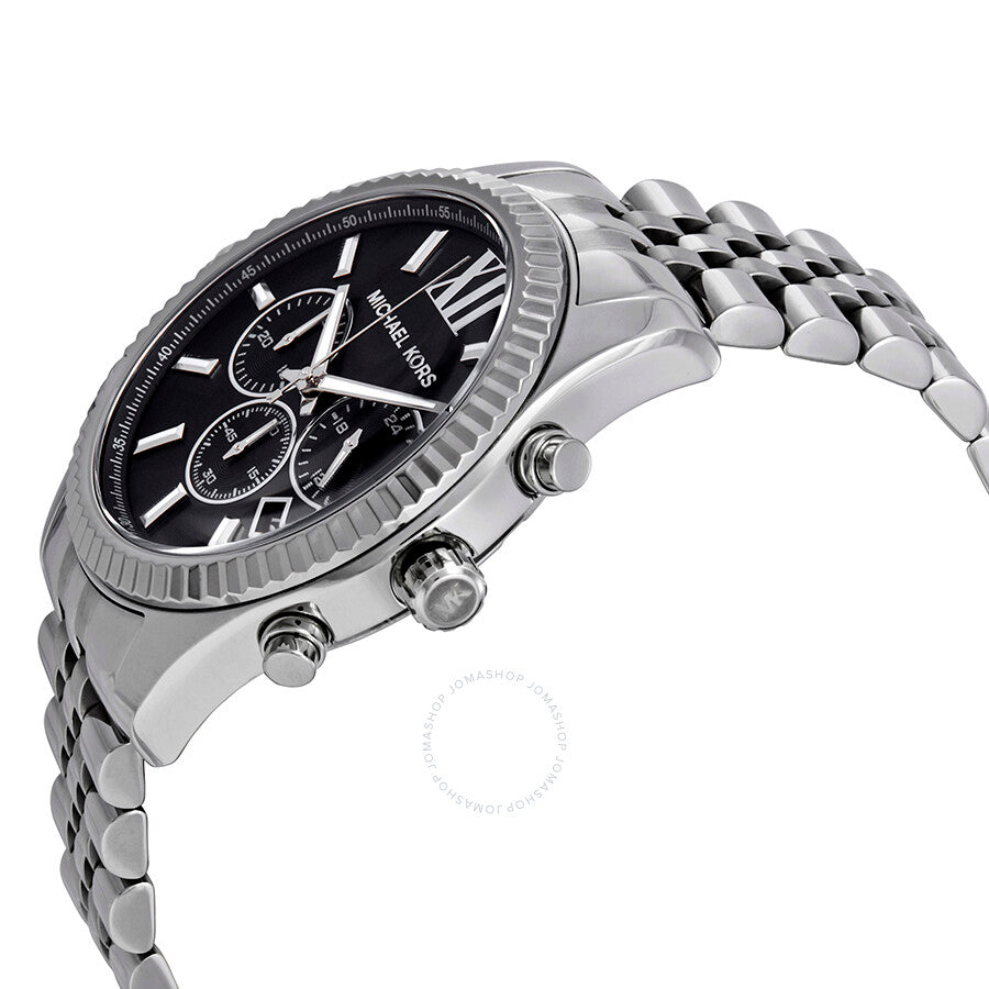 Buy Michael Kors Mens Chronograph Quartz Bradshaw Stainless Steel Black Dial 44mm Watch - Mk5705 in Pakistan