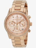 Buy Michael Kors Womens Quartz Stainless Steel Rose Gold Dial 37mm Watch - Mk6357 in Pakistan