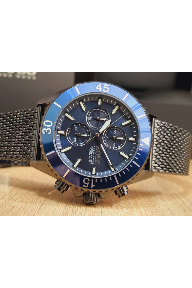 Buy Hugo Boss Men’s Chronograph Quartz Stainless Steel Strap 48mm Watch 1513702 in Pakistan