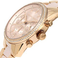 Buy Michael Kors Womens Quartz Ritz Stainless Steel Rose Gold Dial 37mm Watch - Mk6307 in Pakistan