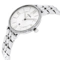 Buy Quartz Silver Stainless Steel Silver Dial 36Mm Watch For Women in Pakistan