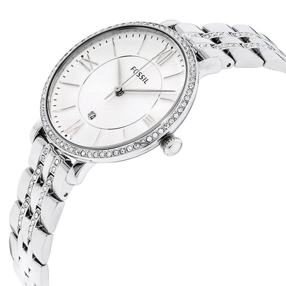 Buy Quartz Silver Stainless Steel Silver Dial 36Mm Watch For Women in Pakistan