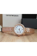 Buy Emporio Armani Women's Analog Stainless Steel Mother of Pearl Dial 30mm Watch AR11355 in Pakistan