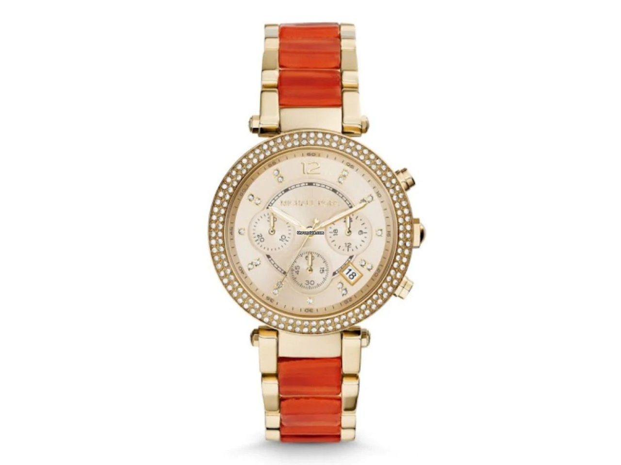 Buy Michael Kors Parker Multi-Function Champagne Dial Ladies Watch - MK6139 in Pakistan