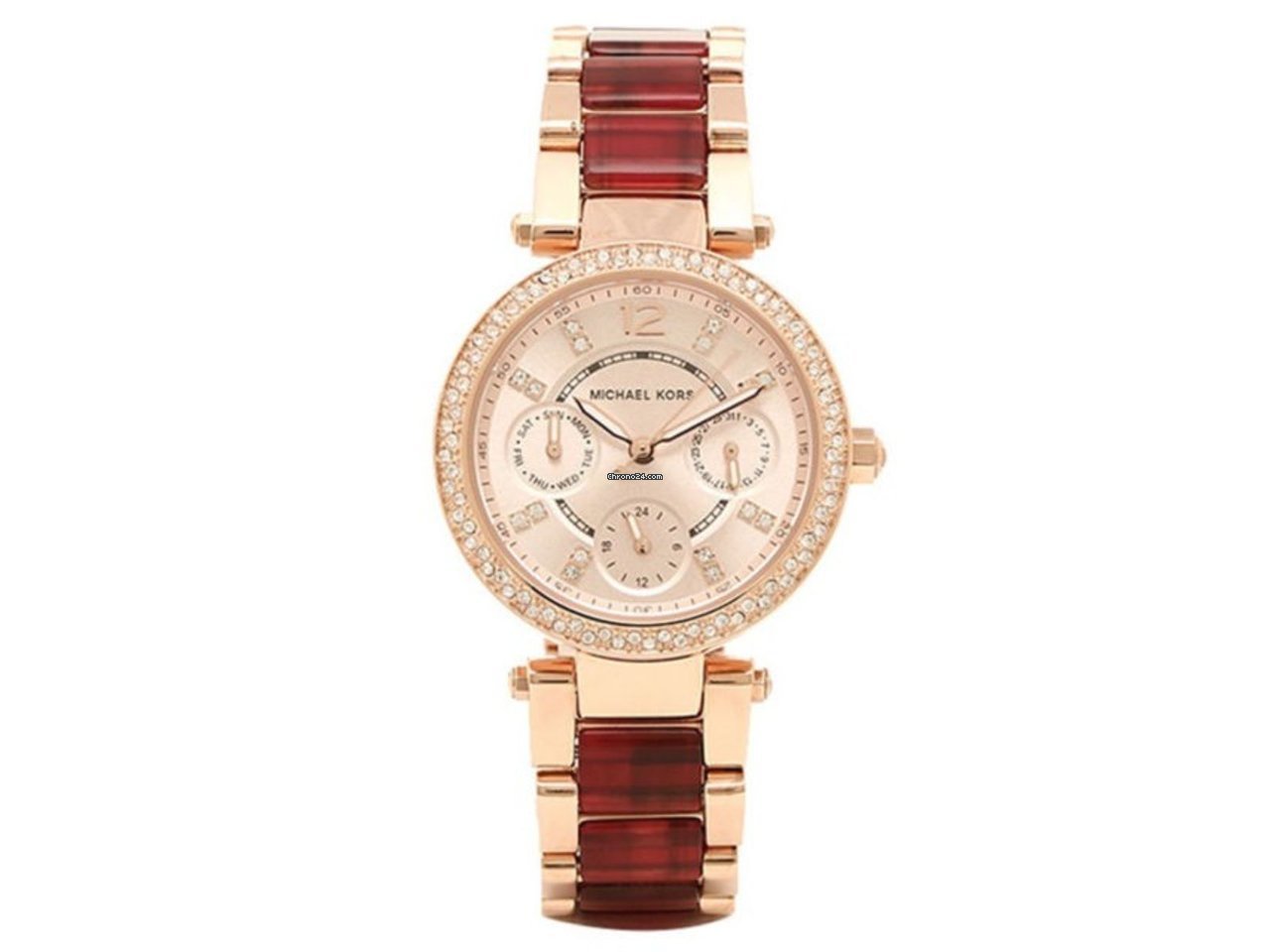 Buy Michael Kors Womens Quartz Stainless Steel Rose Gold Dial 33mm Watch - Mk6239 in Pakistan