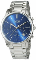 Buy Hugo Boss Quartz Silver Stainless Steel Blue Dial 42mm Watch for Men - 1513434 in Pakistan