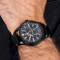 Buy Tommy Hilfiger Quartz Leather Strap Black Dial 44mm Watch for Men - 1791638 in Pakistan