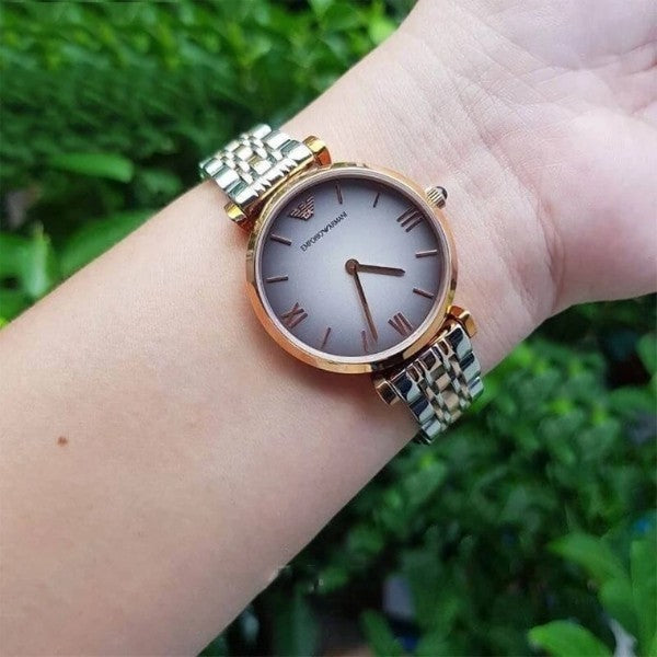 Buy Emporio Armani Women’s Analog Stainless Steel Grey Dial 32mm Watch - AR1725 in Pakistan