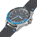 Buy Men's Quartz Sport Black Leather Strap Black Dial 44Mm Watch in Pakistan