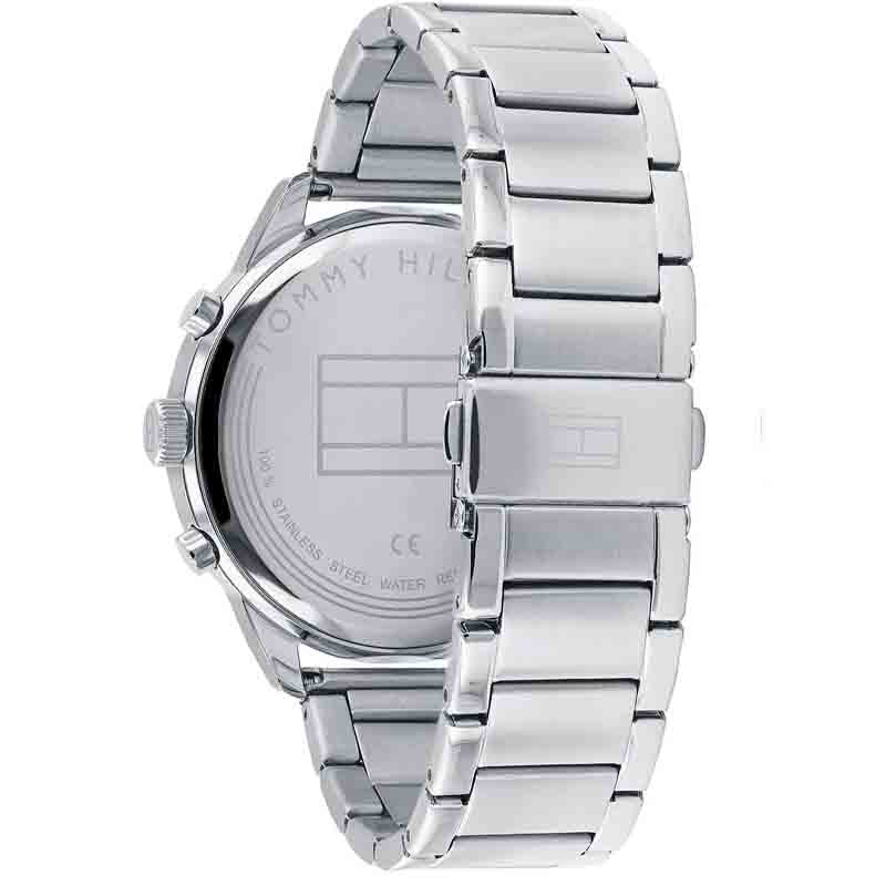 Buy Tommy Hilfiger Mens Quartz Stainless Steel Blue Dial 44mm Watch - 1791575 in Pakistan