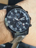 Buy Hugo Boss Chronograph Quartz Stainless Steel Black Watch for Men - 1513180 in Pakistan