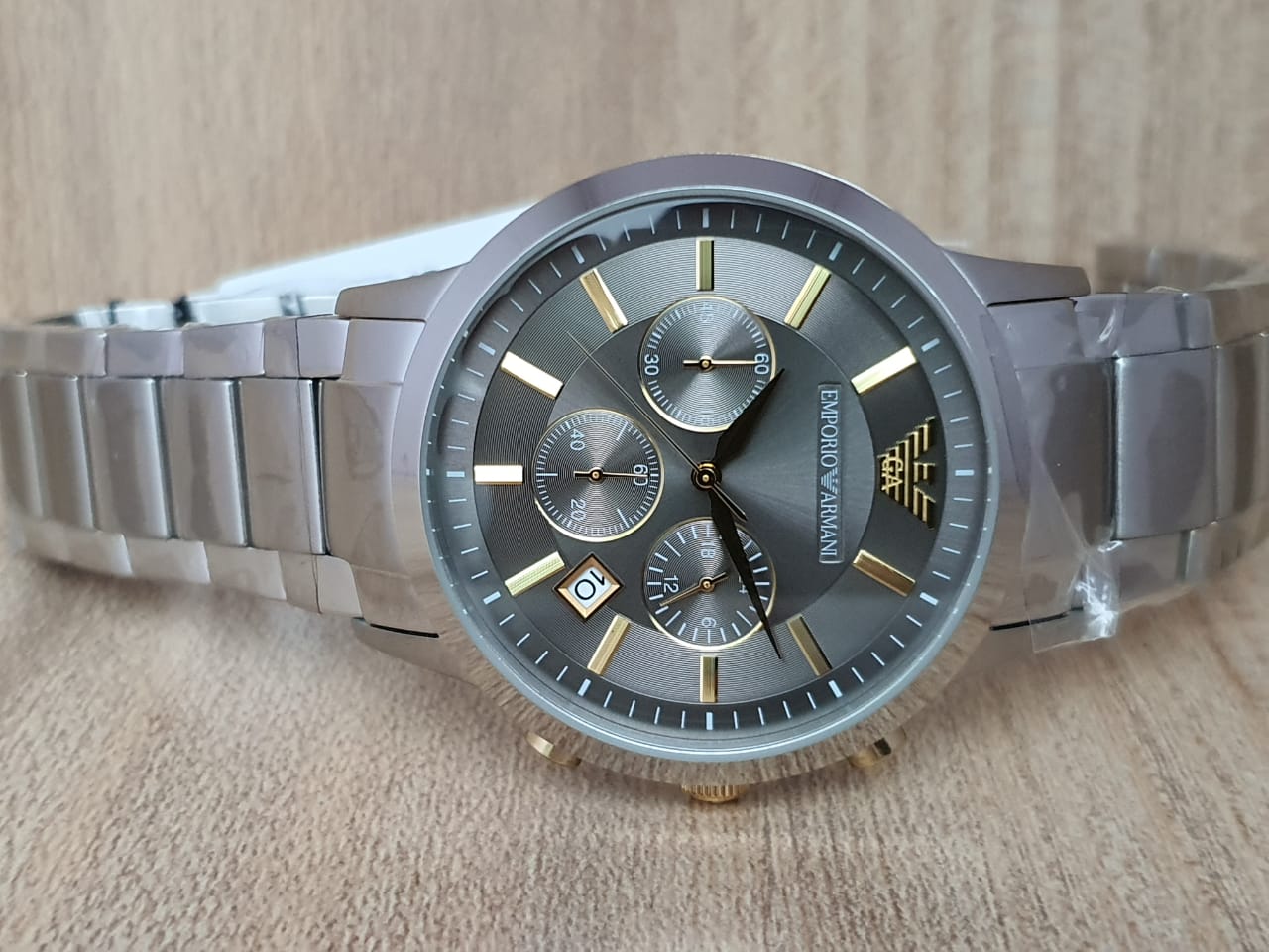 Buy Emporio Armani Men's Quartz Stainless Steel 43mm Watch AR11047 in Pakistan