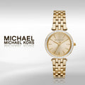 Buy Michael Kors Women’s Quartz Gold Tone Stainless Steel 33mm Watch - MK3430 in Pakistan