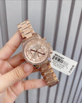 Buy Michael Kors Womens Quartz Stainless Steel Rose Gold Dial 37mm Watch - Mk6357 in Pakistan
