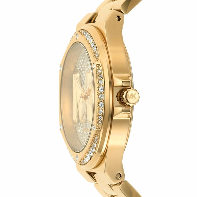 Buy Michael Kors Womens Quartz Stainless Steel Gold Dial 37mm Watch - Mk7229 in Pakistan