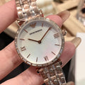 Buy Emporio Armani Womens Analog Stainless Steel Mother Of Pearl Dial 32mm Watch - Ar11294 in Pakistan