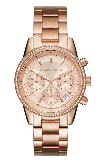 Buy Michael Kors Womens Quartz Stainless Steel Rose Gold Dial 37mm Watch - Mk6357 in Pakistan