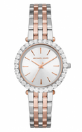 Buy Michael Kors Womens Quartz Darci Two Tone Diamonds Stainless Steel Silver Dial 35mm Watch - Mk4515 in Pakistan