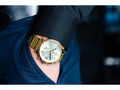 Buy Tommy Hilfiger Mens Quartz Gold Stainless Steel Gold Dial 44mm Watch - 1710415 in Pakistan