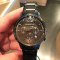 Buy Emporio Armani Mens Quartz Stainless Steel Brown Dial 43mm Watch - Ar2454 in Pakistan
