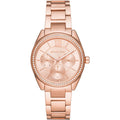 Buy Michael Kors Ladies Janelle Rose Gold Dial Rose Gold Stainless Steel Strap Watch -  Mk7091 in Pakistan