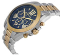 Buy Michael Kors Womens Chronograph Quartz Bradshaw Two Tone Stainless Steel Blue Dial 43mm Watch - Mk5976 in Pakistan