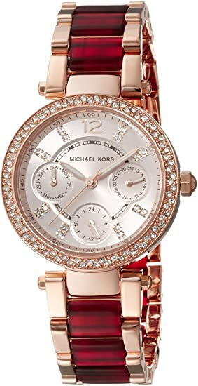 Buy Michael Kors Womens Quartz Stainless Steel Rose Gold Dial 33mm Watch - Mk6239 in Pakistan