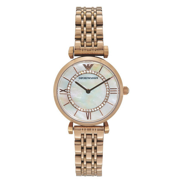 Buy Emporio Armani Womens Analog Stainless Steel Mother Of Pearl Dial 32mm Watch - Ar1909 in Pakistan