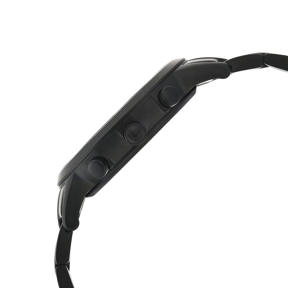 Buy Emporio Armani Mens Chronograph Quartz Analog Stainless Steel Black Dial 43mm Watch - Ar11275 in Pakistan