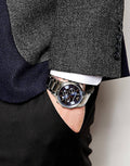 Buy Emporio Armani Men's Chronograph Quartz Stainless Steel Blue Dial 41mm Watch AR2448 in Pakistan