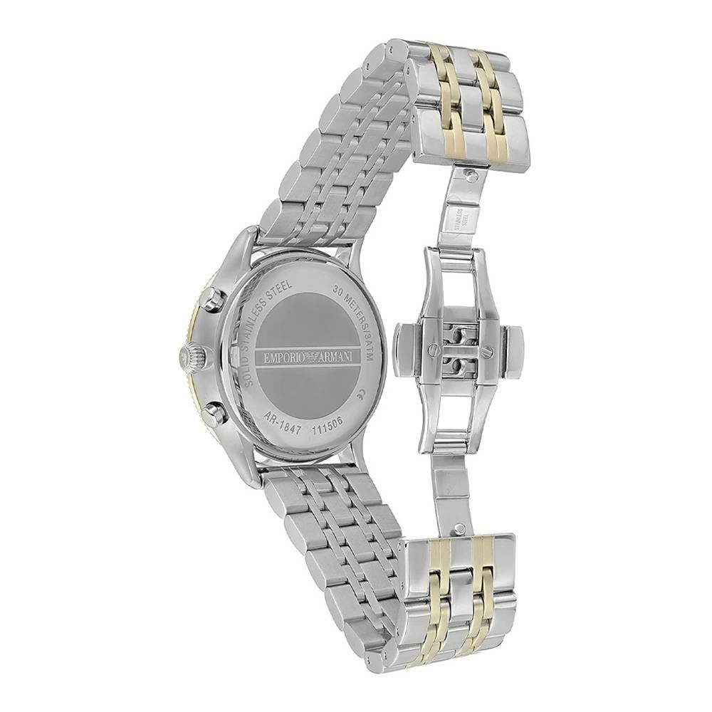 Buy Emporio Armani Men's Chronograph Stainless Steel Blue Dial 43mm Watch AR1847 in Pakistan