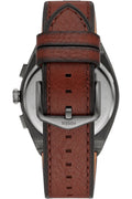 Buy Fossil Men's Chronograph Quartz Brown Leather Strap Grey Dial 42mm Watch FS5799 in Pakistan