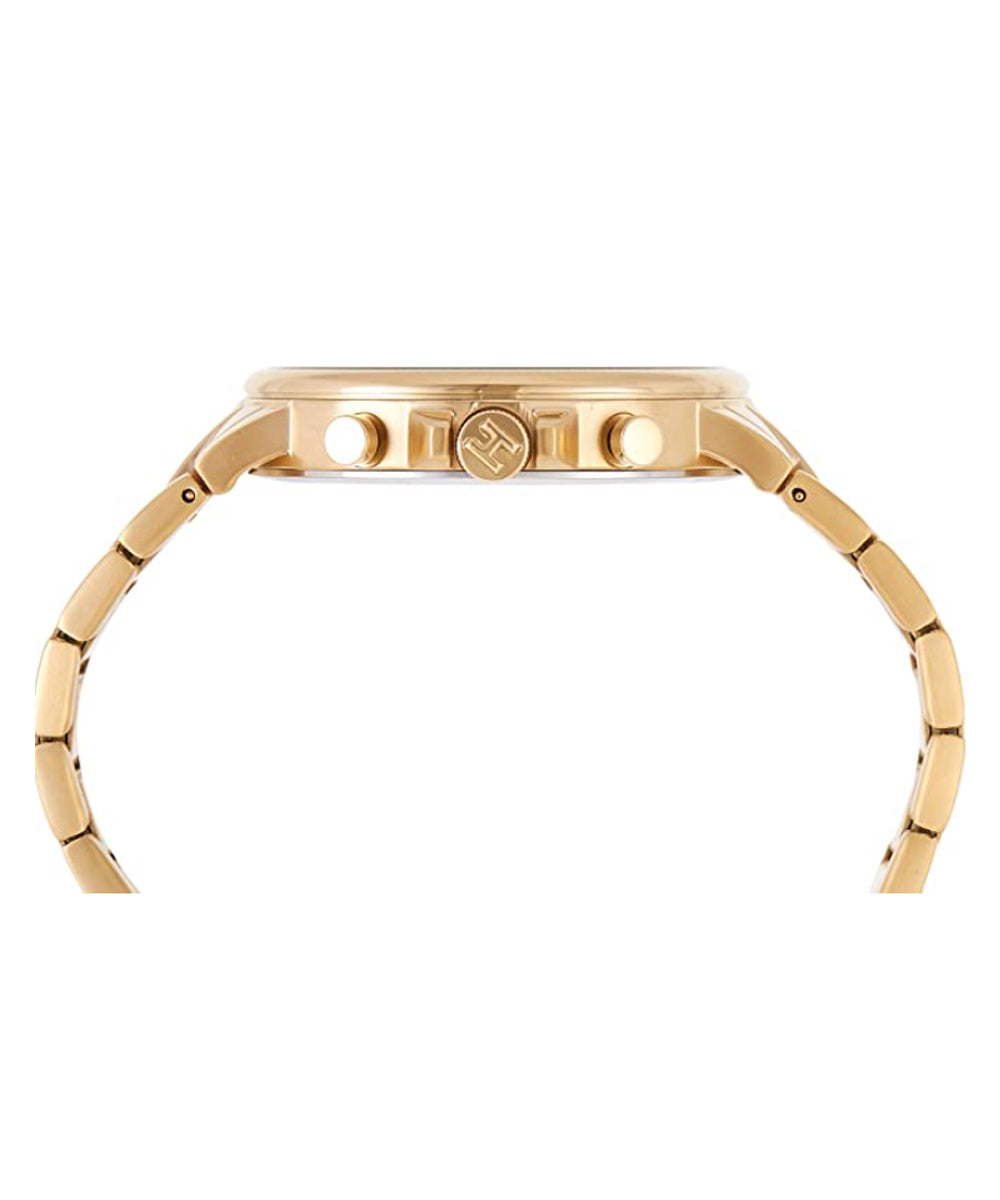 Buy Tommy Hilfiger Mens Quartz Gold Stainless Steel Gold Dial 44mm Watch - 1710415 in Pakistan