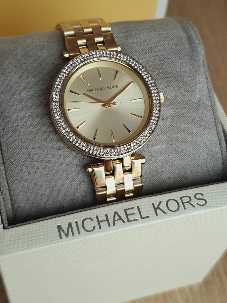 Buy Michael Kors Women’s Quartz Gold Tone Stainless Steel 33mm Watch MK3430 in Pakistan