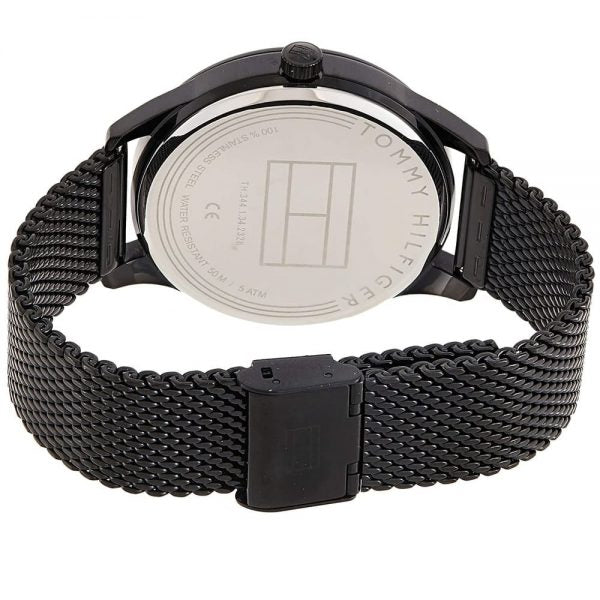 Buy Tommy Hilfiger Quartz Stainless Steel Black Dial 40mm Watch for Men - 1791507 in Pakistan