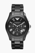 Buy Emporio Armani Chronograph Quartz Ceramic Chain Black Dial 43mm Watch for Men - Ar1400 in Pakistan