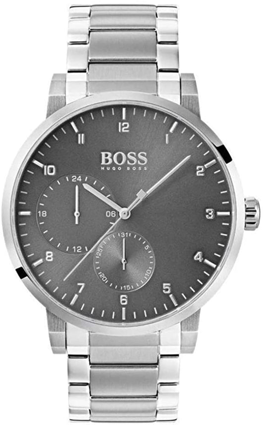 Buy Hugo Boss Mens Analog Oxygen Silver Stainless Steel Grey Dial 42mm Watch - 1513596 in Pakistan