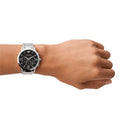 Buy Emporio Armani Men's Chronograph Stainless Steel Black Dial 44mm Watch AR11208 in Pakistan
