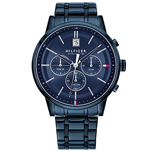 Buy Tommy Hilfiger Quartz Stainless Steel Blue Dial 44mm Watch for Men - 1791694 in Pakistan