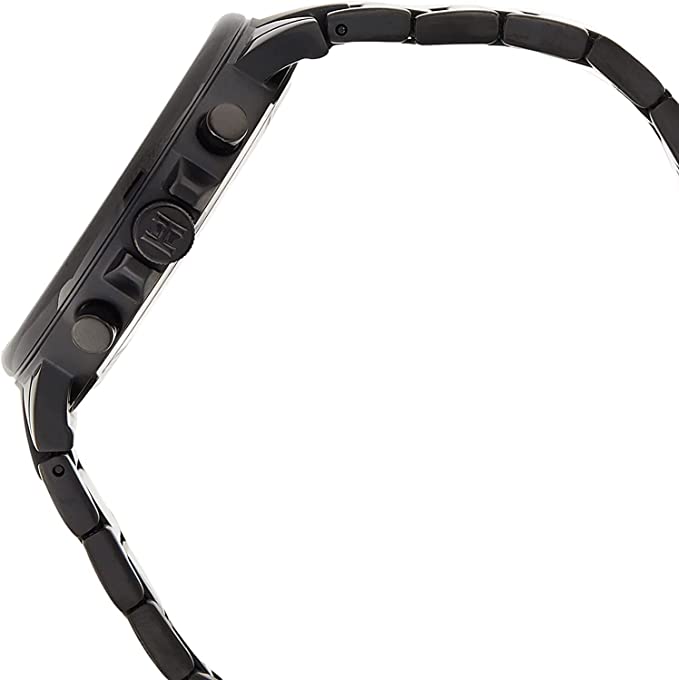 Buy Tommy Hilfiger Mens Quartz Stainless Steel Black Dial 44mm Watch - 1710414 in Pakistan