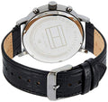Buy Tommy Hilfiger Mens Quartz Leather Strap Black Dial 44mm Watch - 1710395 in Pakistan