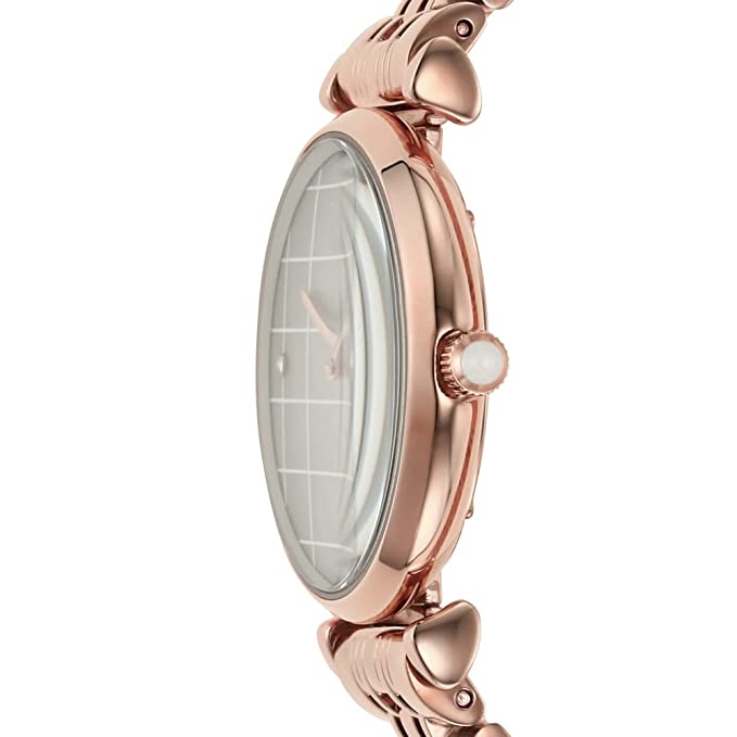 Buy Emporio Armani Womens Quartz Rose Gold Stainless Steel Mother Of Pearl Dial 32mm Watch - Ar11385 in Pakistan