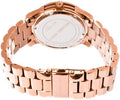 Buy Michael Kors Womens Quartz Runway Stainless Steel Rose Gold Dial 44mm Watch - Mk6736 in Pakistan