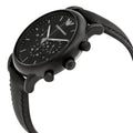 Buy Emporio Armani Chronograph Quartz Leather Strap Black Dial 46mm Watch for Men - Ar1970 in Pakistan