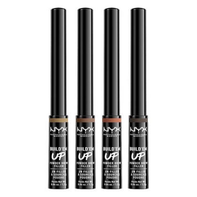 Buy NYX Build Em Up Brow Powder - Soft Brown in Pakistan