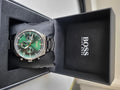 Buy Hugo Boss Mens Quartz Pioneer Stainless Steel Green Dial 44mm Watch - 1513868 in Pakistan