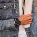 Buy Tommy Hilfiger Chronograph Quartz Stainless Steel Black Dial 44mm Watch for Men - 1791611 in Pakistan