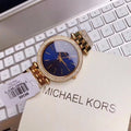 Buy Michael Kors Womens Quartz Darci Gold Stainless Steel Blue Dial 39mm Watch - Mk3406 in Pakistan